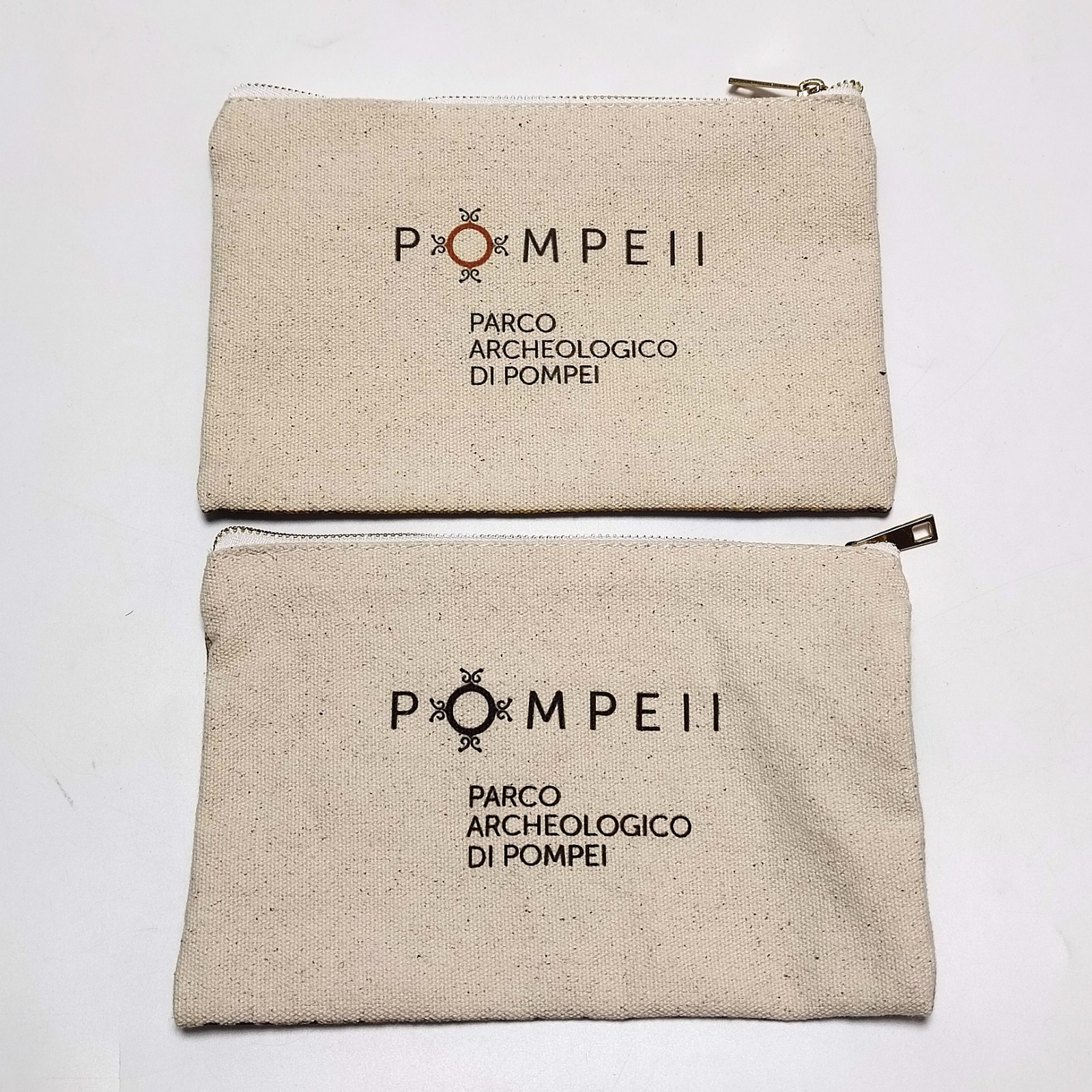Canvas coin purse with zipper  small zippered wallet pouch  washable label cloth coin bag