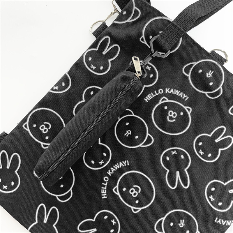 Custom Anime Cartoon-Print Convertible Wristlet Bag