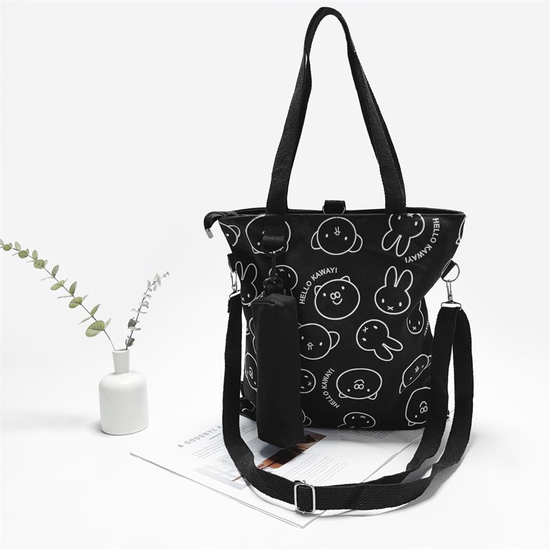 Custom Anime Cartoon-Print Convertible Wristlet Bag